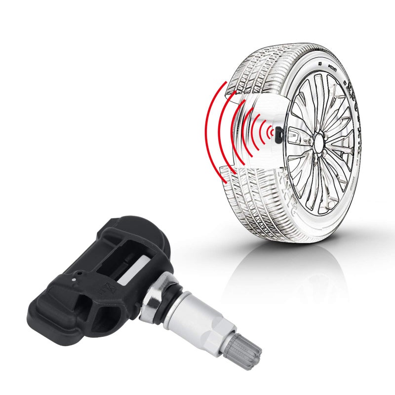 SEINECA A0009050030 Tire Pressure Monitoring System (TPMS) Sensor Compatible with Smart Fortwo Mercedes Benz B250 C230 C250 C280 C300 C350 C63 AMG CL550 CL600 CL63 AMG CL65 AMG CLK350 CLK500 CLK55 AMG etc - Image 1